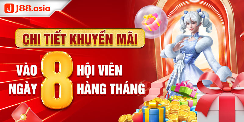 Chi tiết nội dung chương trình vào ngày mùng 8 hội viên